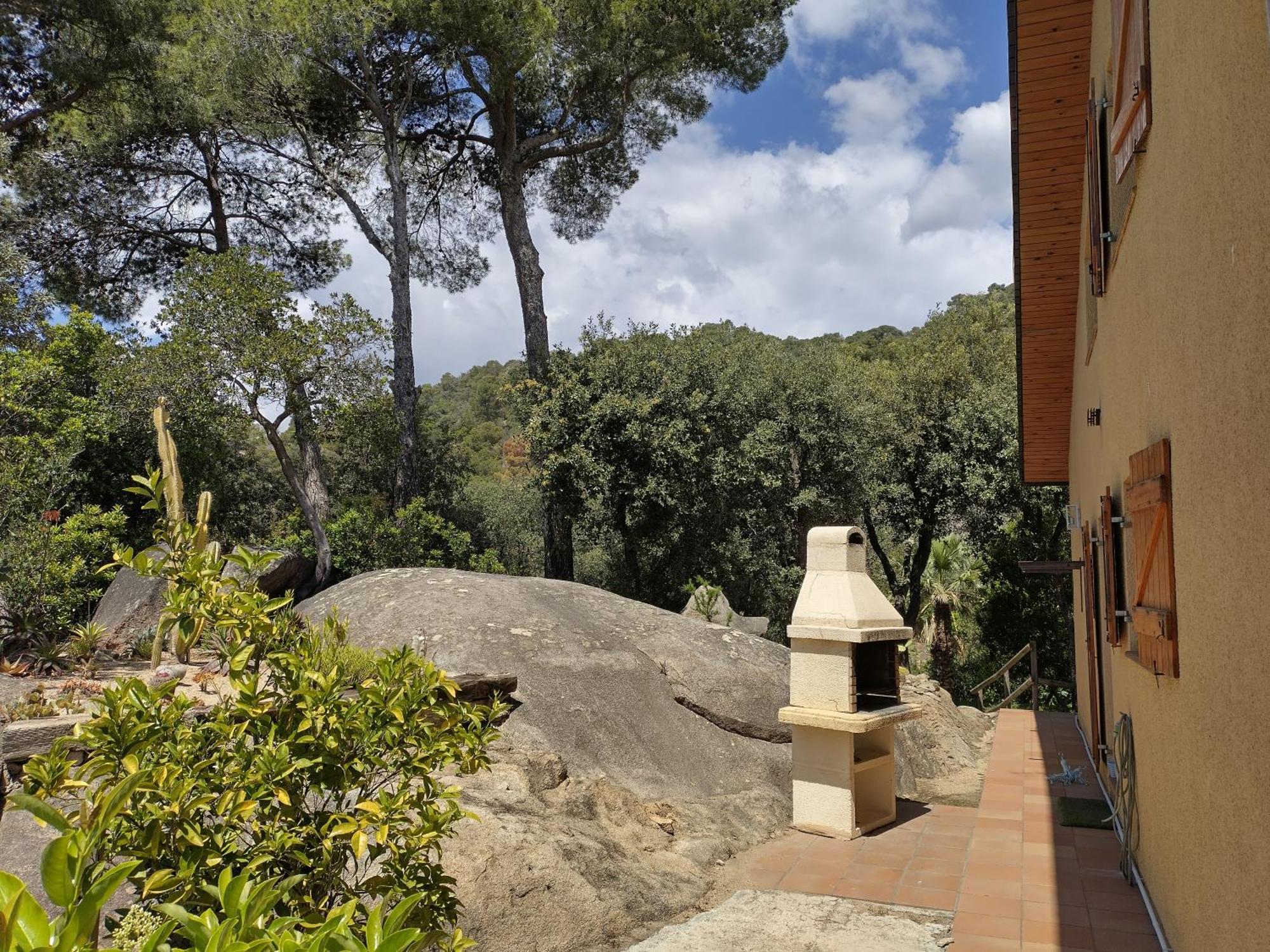 Villa Casa Feliz Sant Cebrià de Vallalta Exterior foto
