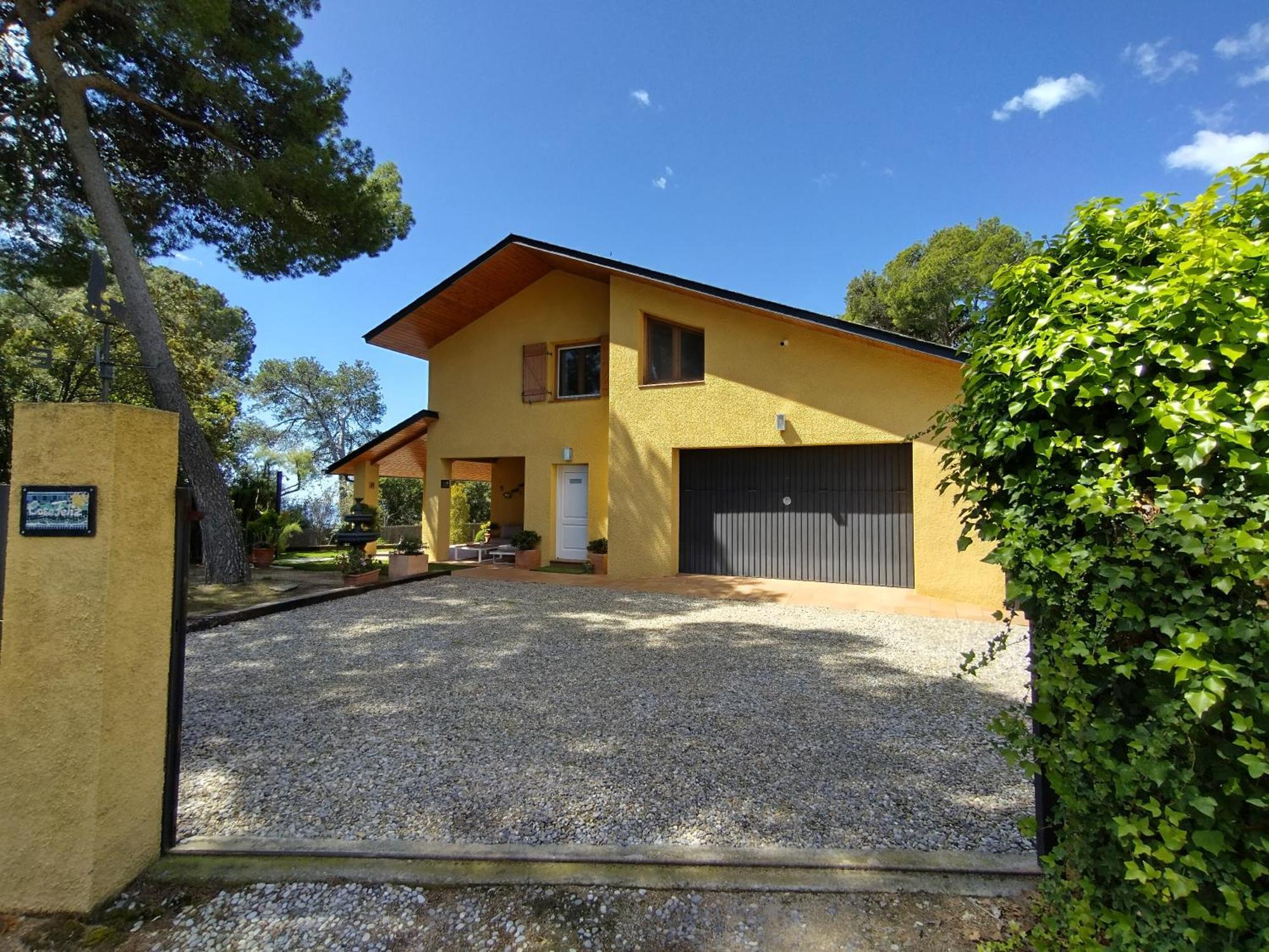 Villa Casa Feliz Sant Cebrià de Vallalta Exterior foto